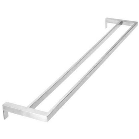 LIVINGQUARTERS Twin Towel Rail 84Cm Polishd LI198238